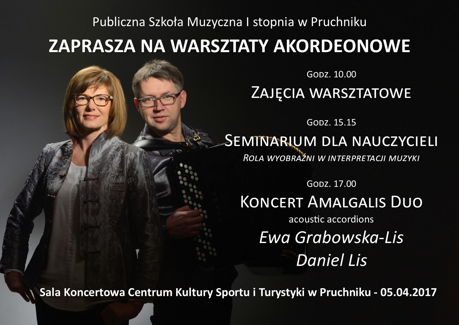 Plakat warsztaty akordeonowe - 2017-04-05