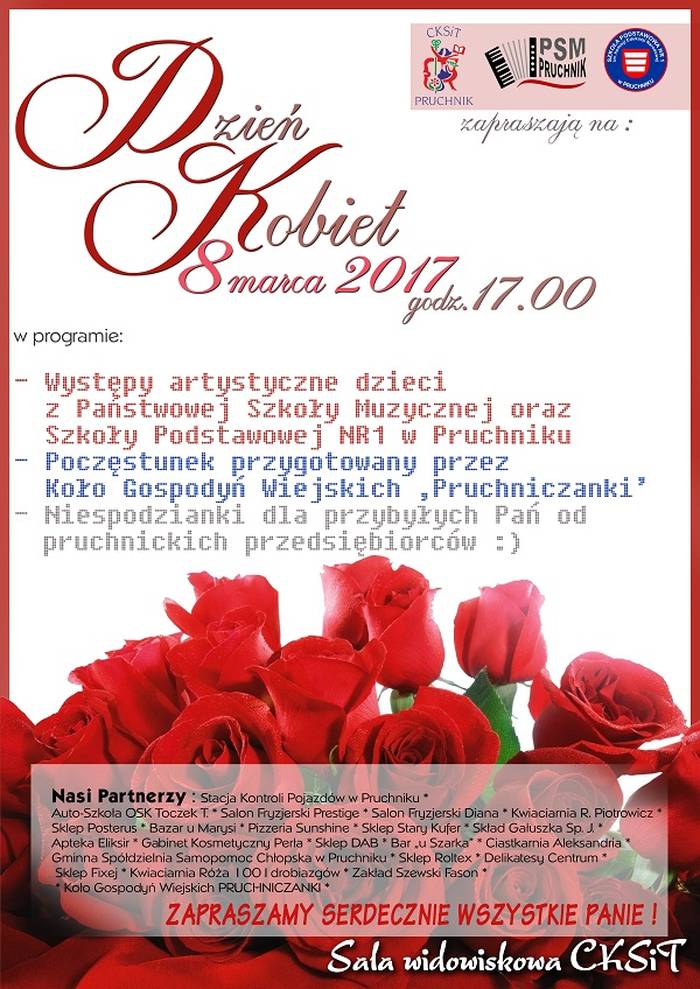 dzień kobiet plakat