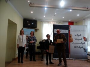 Wiktor Kędzierski na podium XII Ogólnopolskiego Konkursu Kultury Muzycznej w Leżajsku