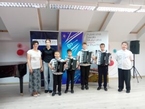 Fotorelacja z Popisu klasy akordeonu p. Justyny Pasternak
