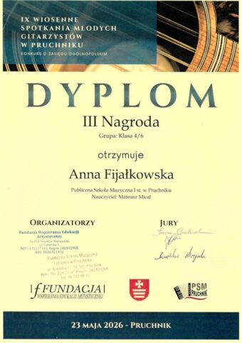 Dyplom Pruchnik 26
